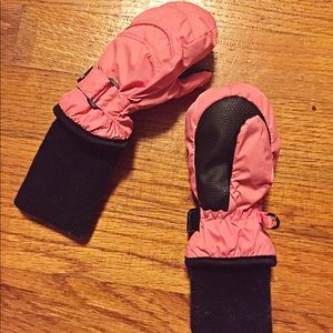 Pink Toddler Snow Gloves/Mittens